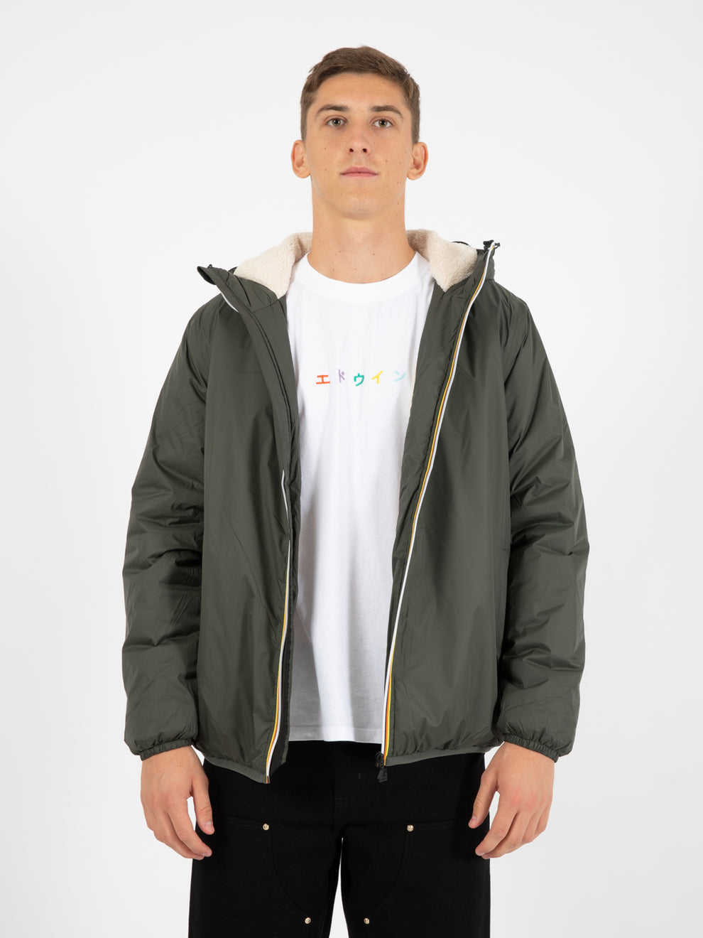Le Vrai 3.0 Claude Green Teddy Bear Jacket