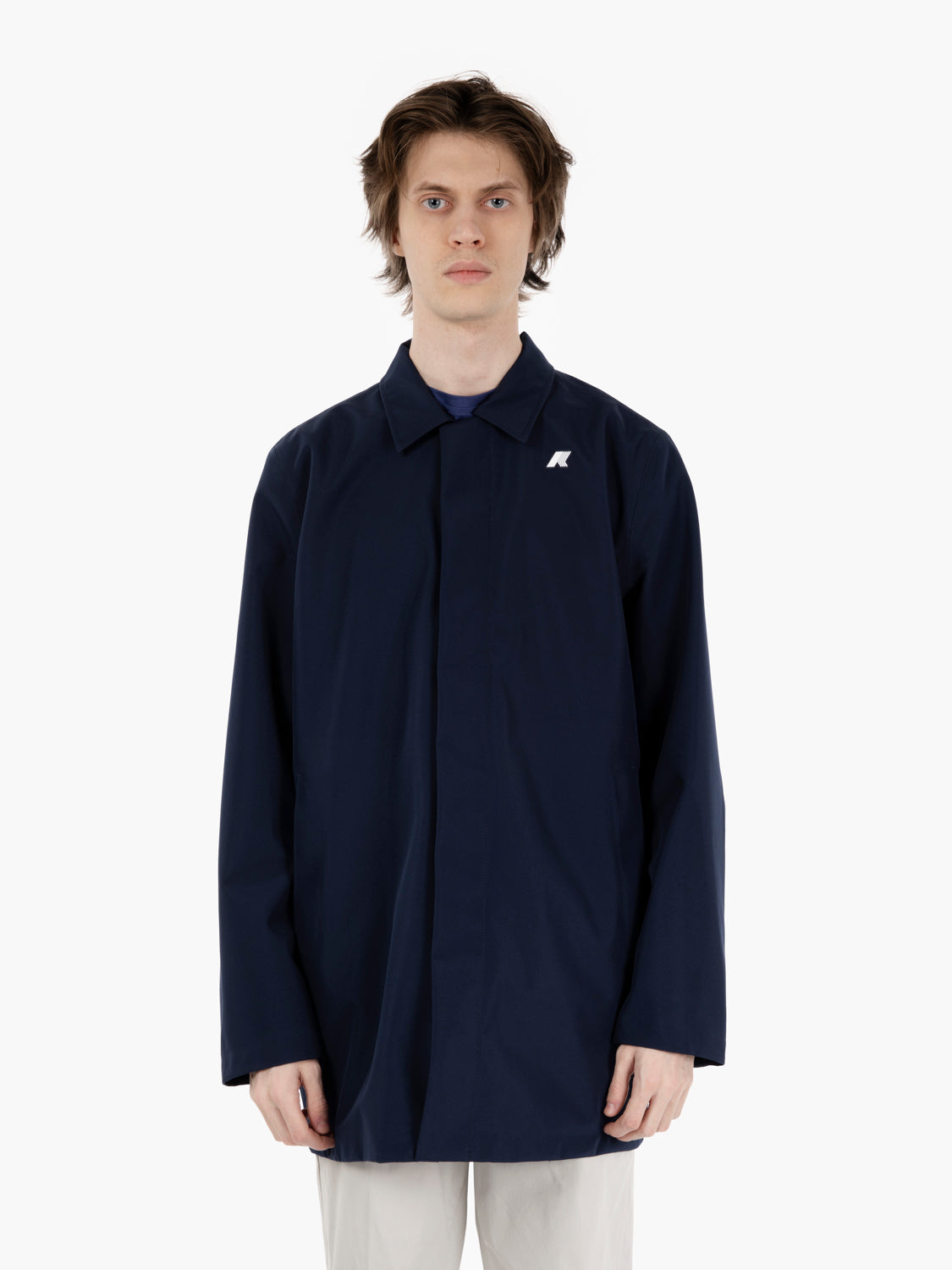 Impermeabile Benny bonded jersey blue depth