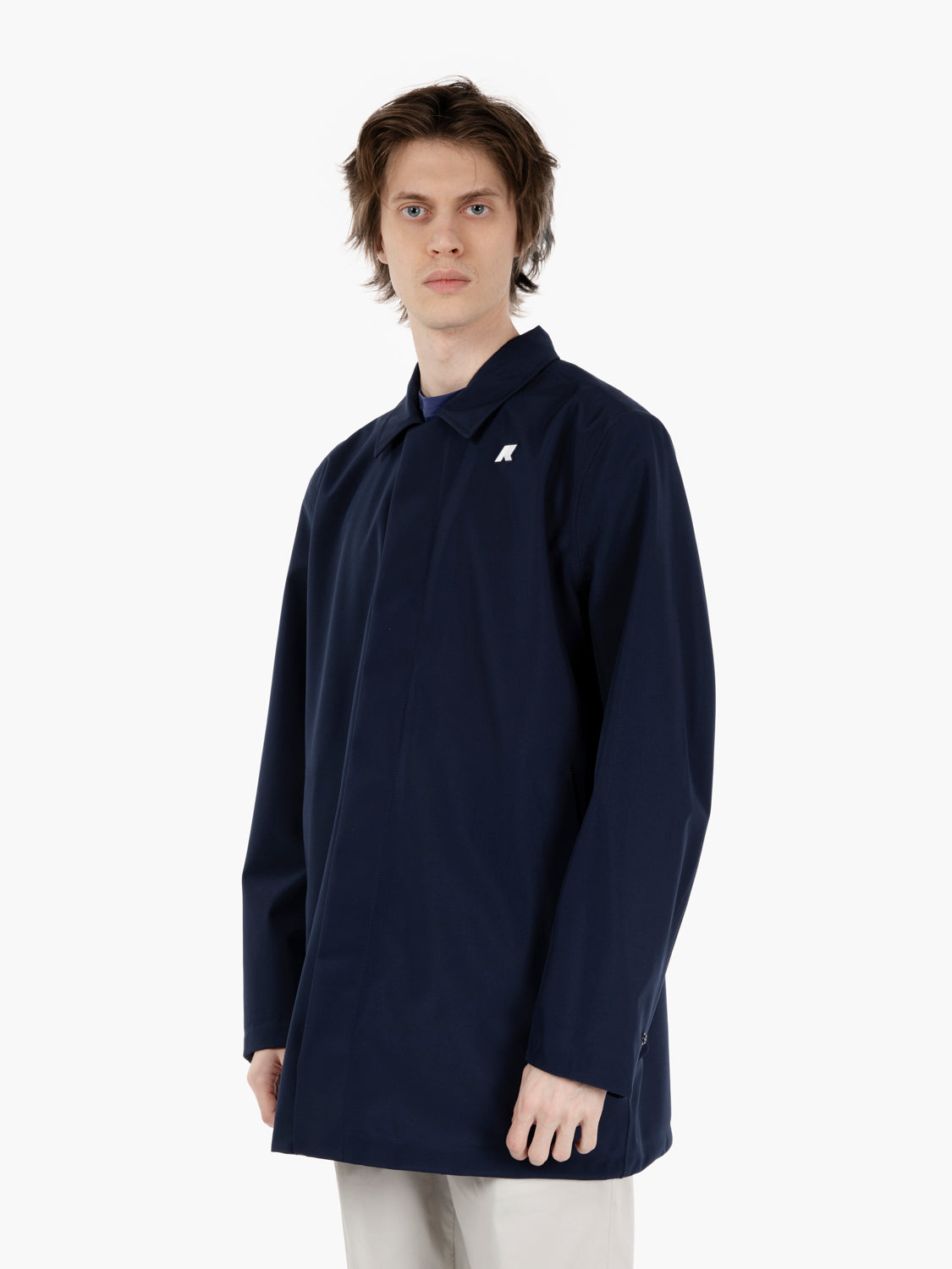 Impermeabile Benny bonded jersey blue depth