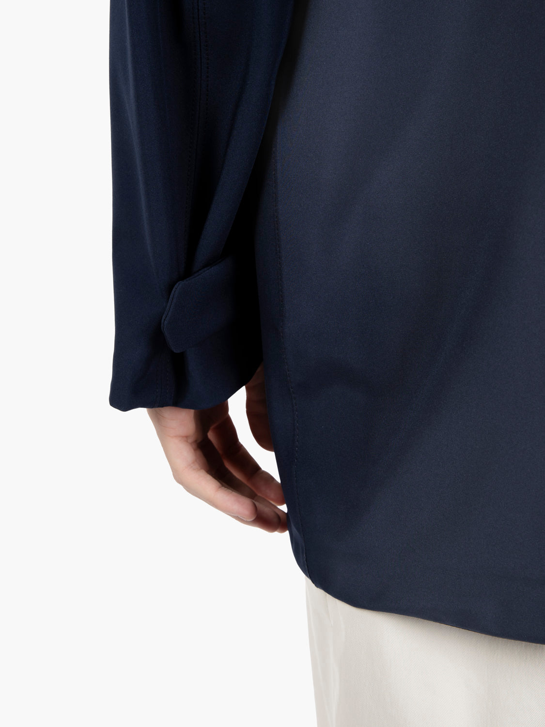 Impermeabile Benny bonded jersey blue depth