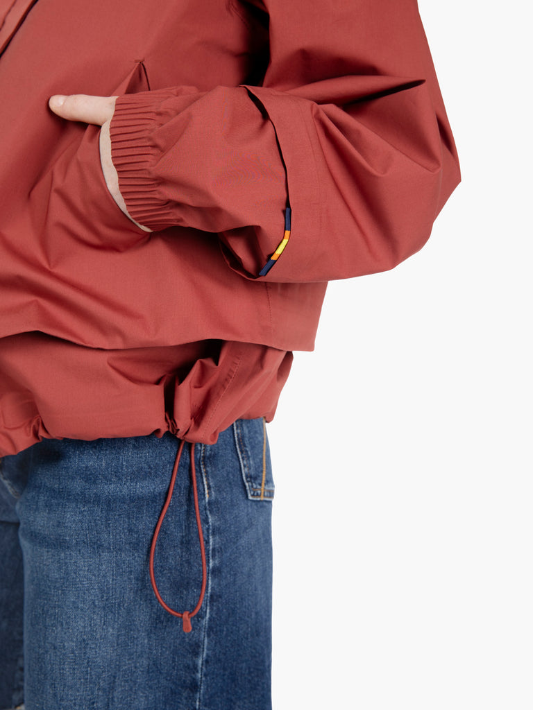 K-WAY - Isarty 3L poplin red