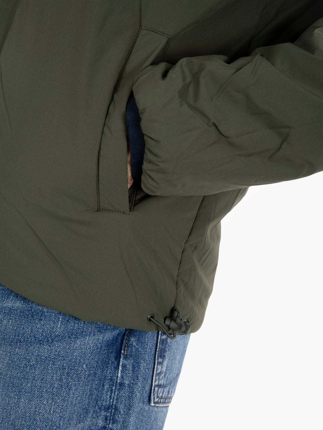 ST warm double blue / green jacket