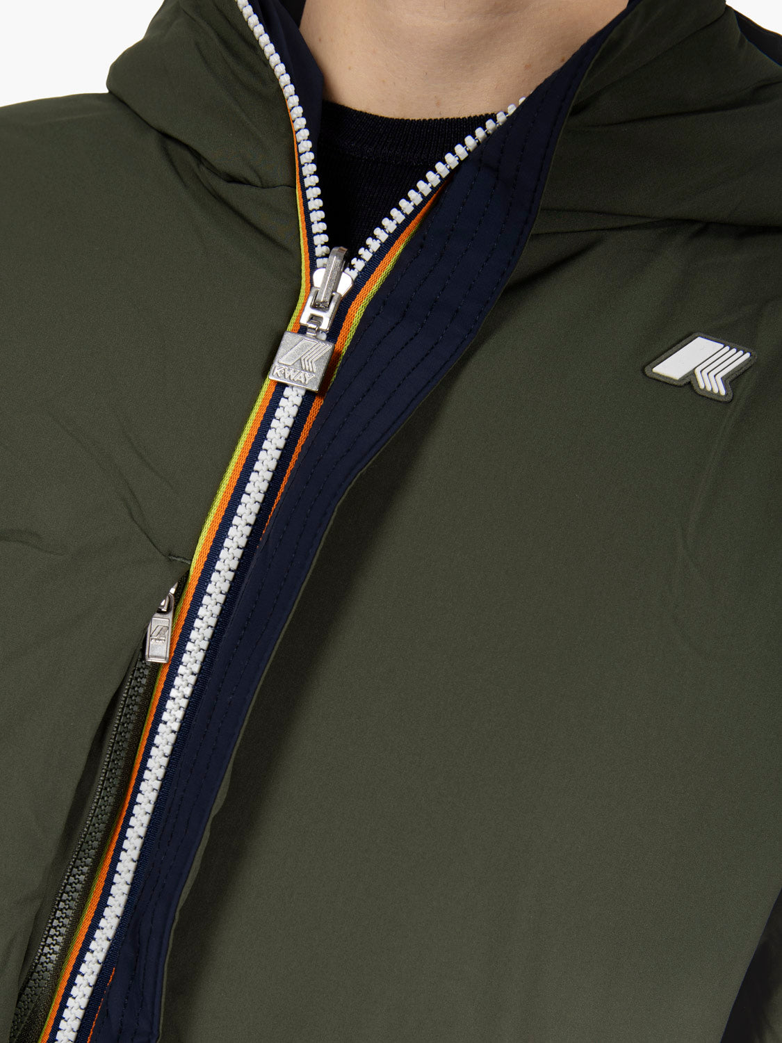 ST warm double blue / green jacket