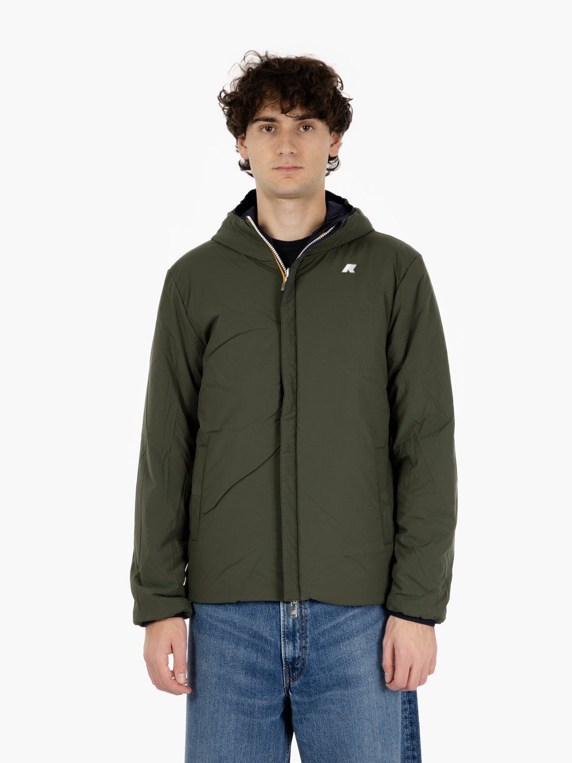 ST warm double blue / green jacket