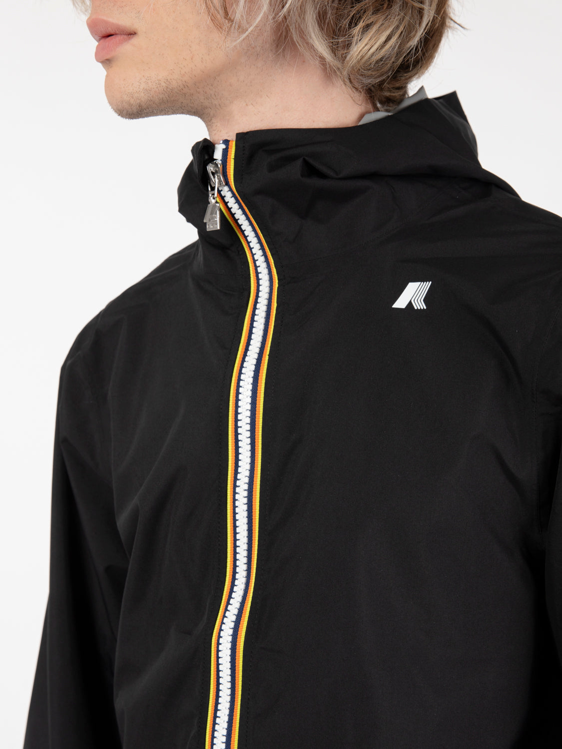 Jacket stretch dot black pure