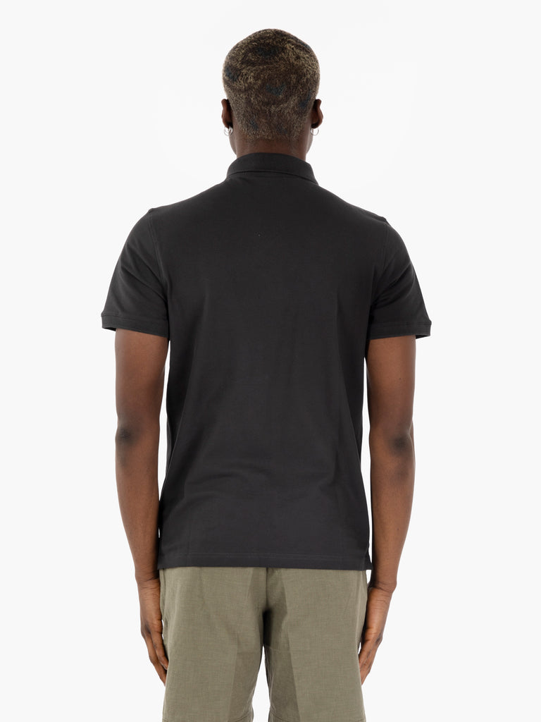 K-WAY - Polo maniche corte Amedee black pure