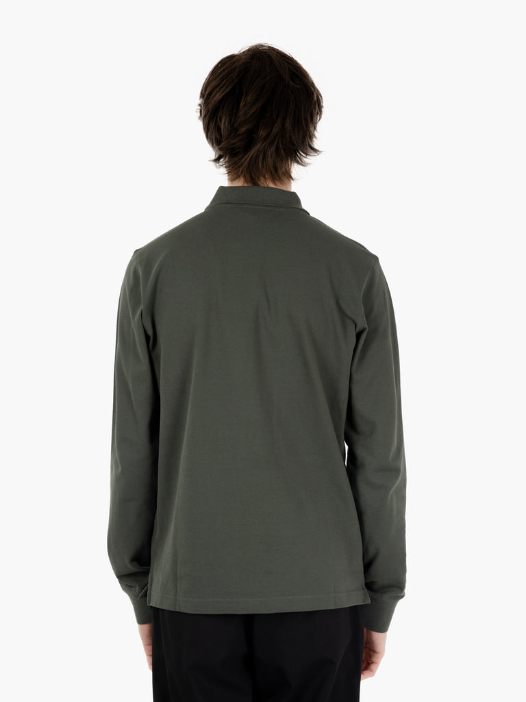 K-WAY - Polo Monju pique green blackish