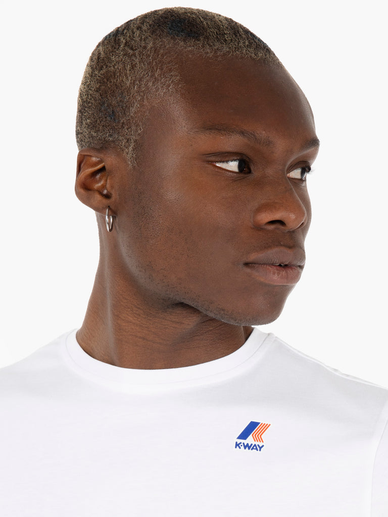 K-WAY - T-shirt Le vrai Edouard white