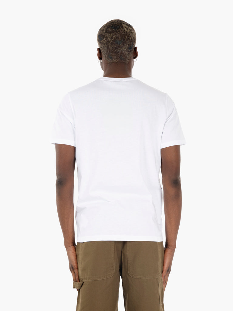 K-WAY - T-shirt Sigur jersey con tasca logata white