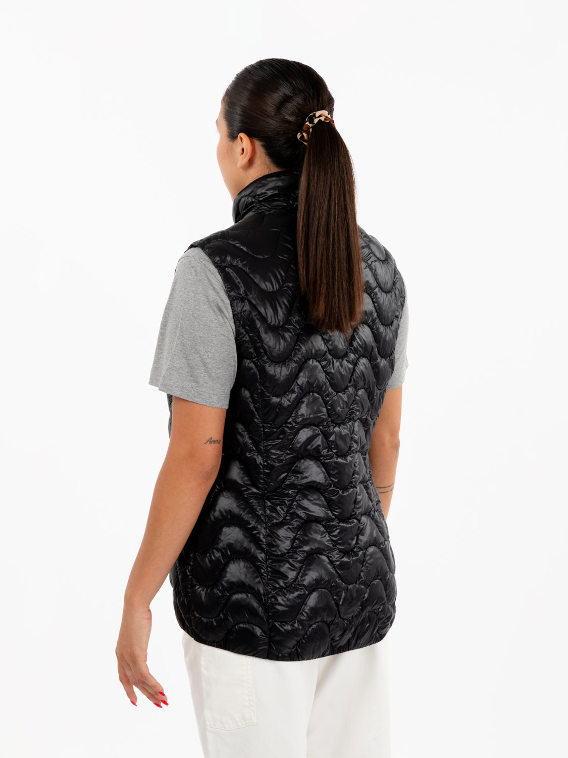 Viole Quilted warm black pure