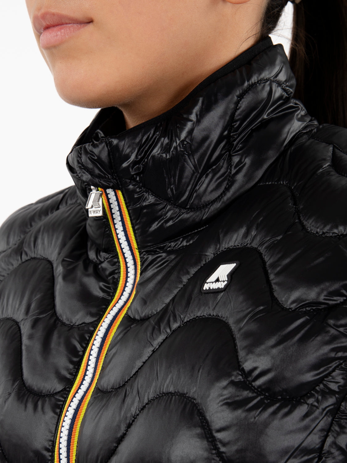 Viole Quilted warm black pure
