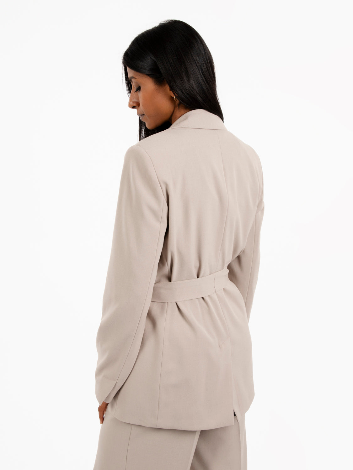 Blazer con fusciacca kasha