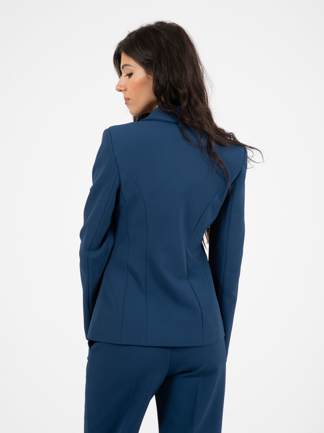 Blazer single-button blu