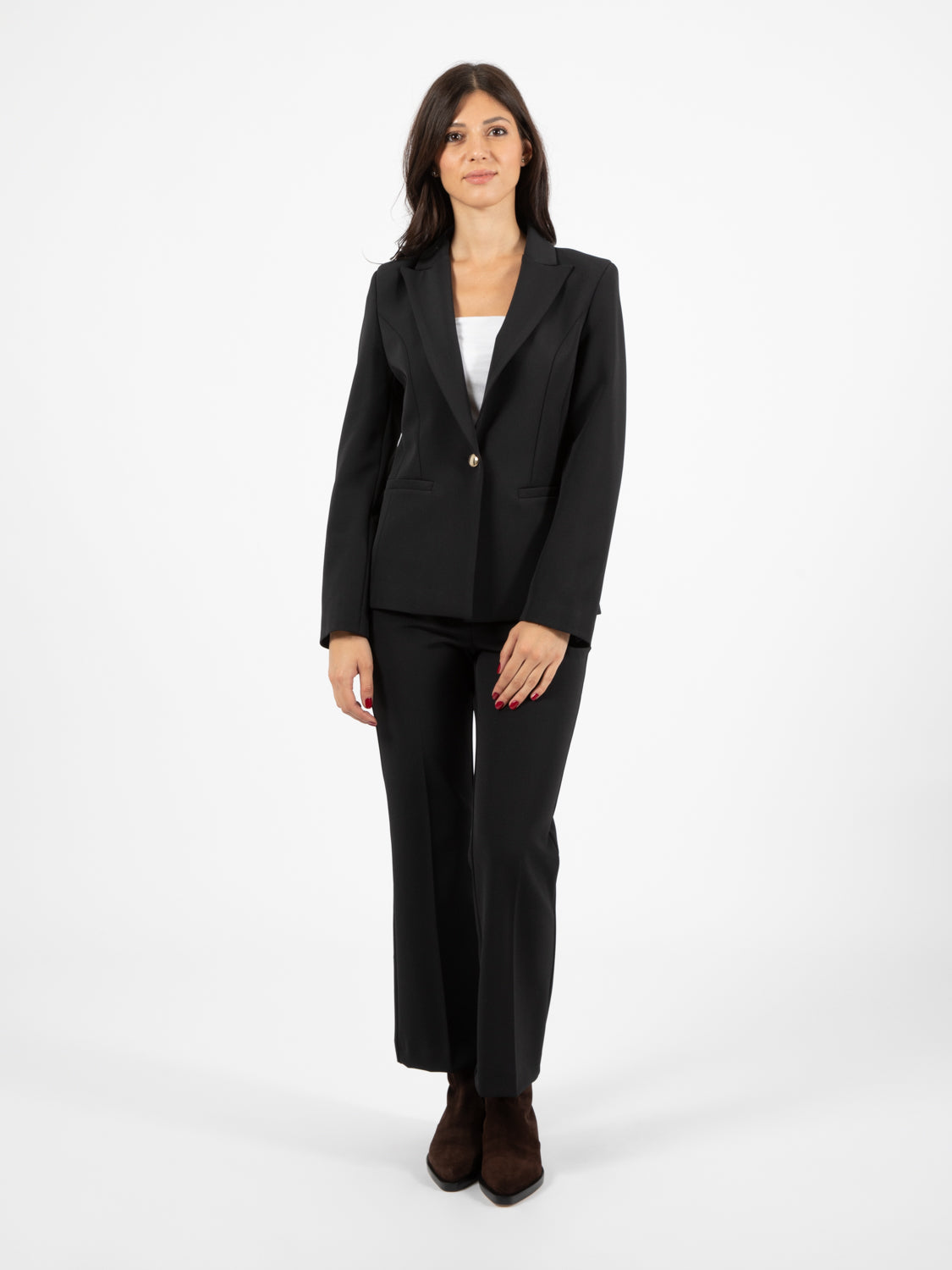 Blazer single-button nero