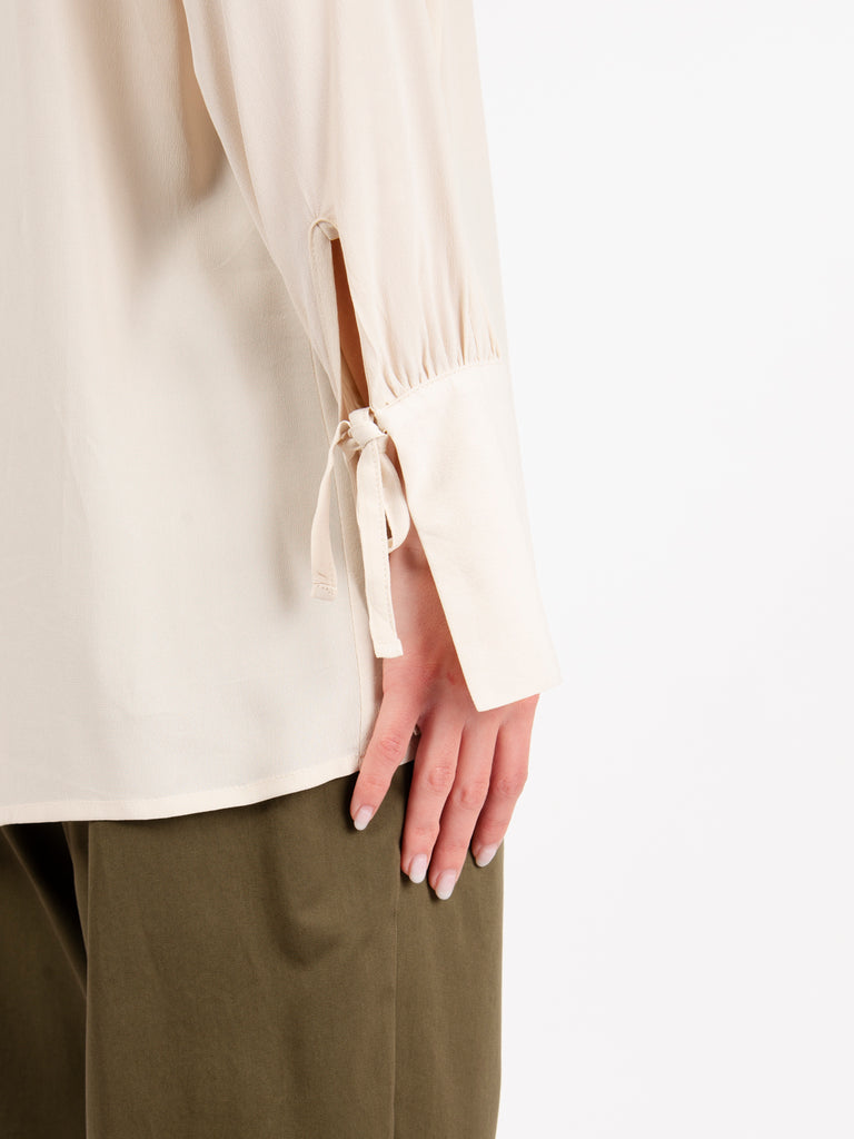 KAOS - Blusa con scollo a V gesso