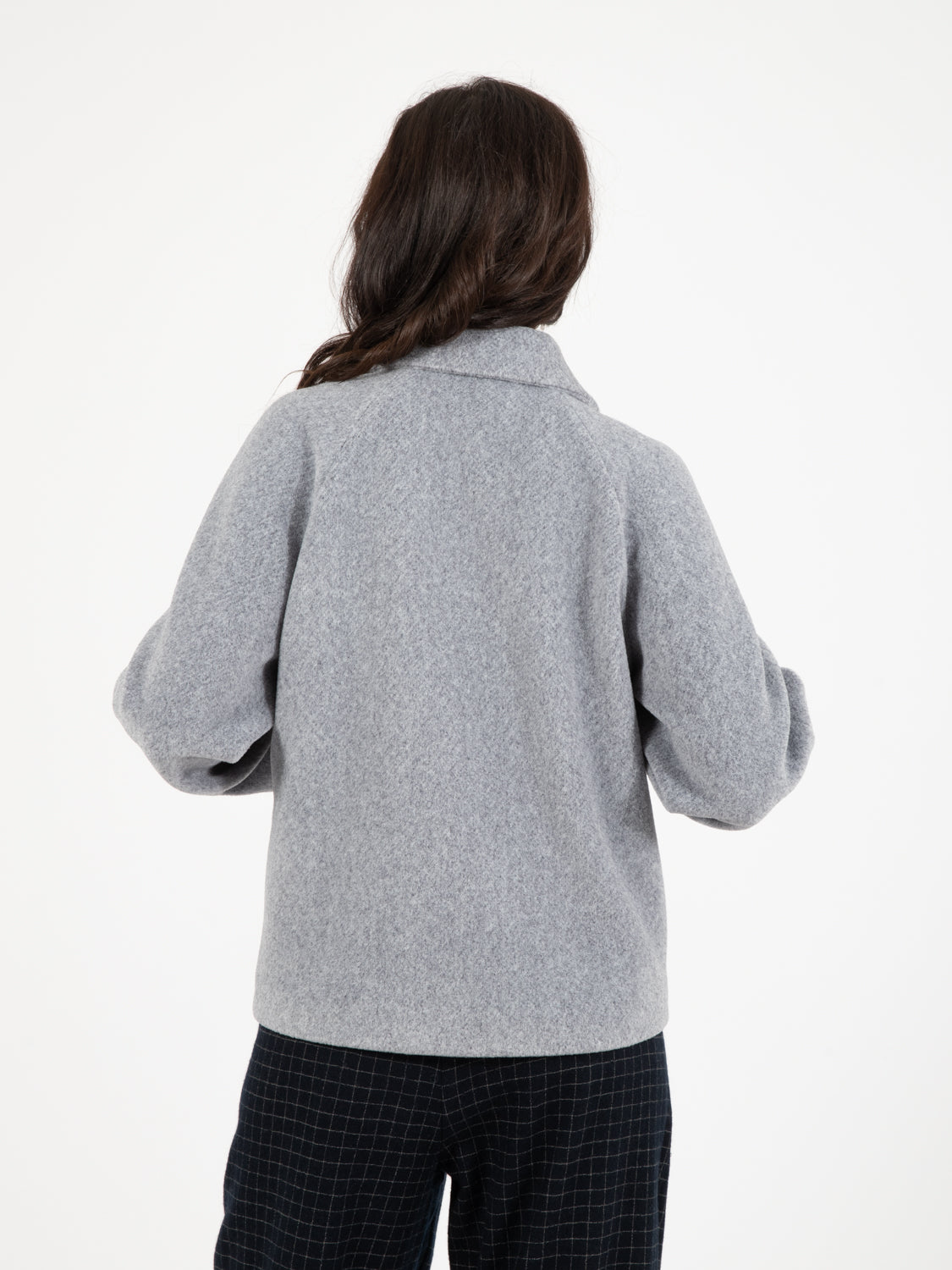 Cappotto corto grigio