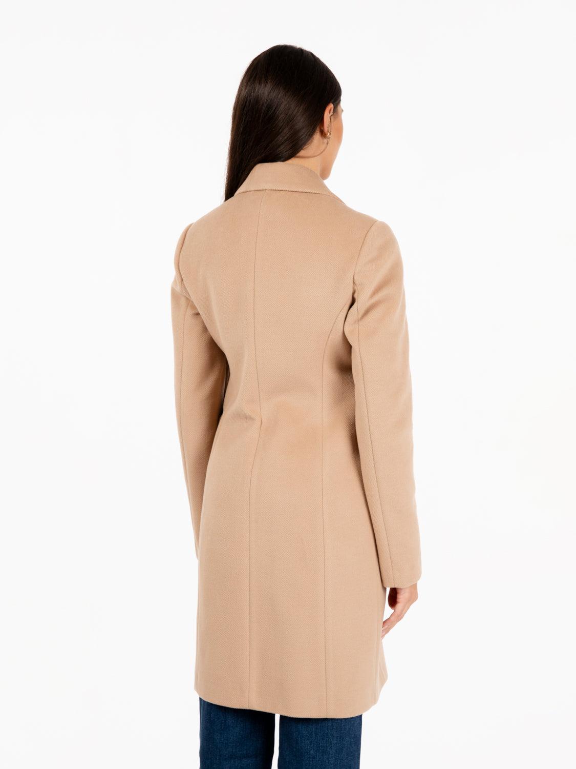 Cappotto sfiancato cammello