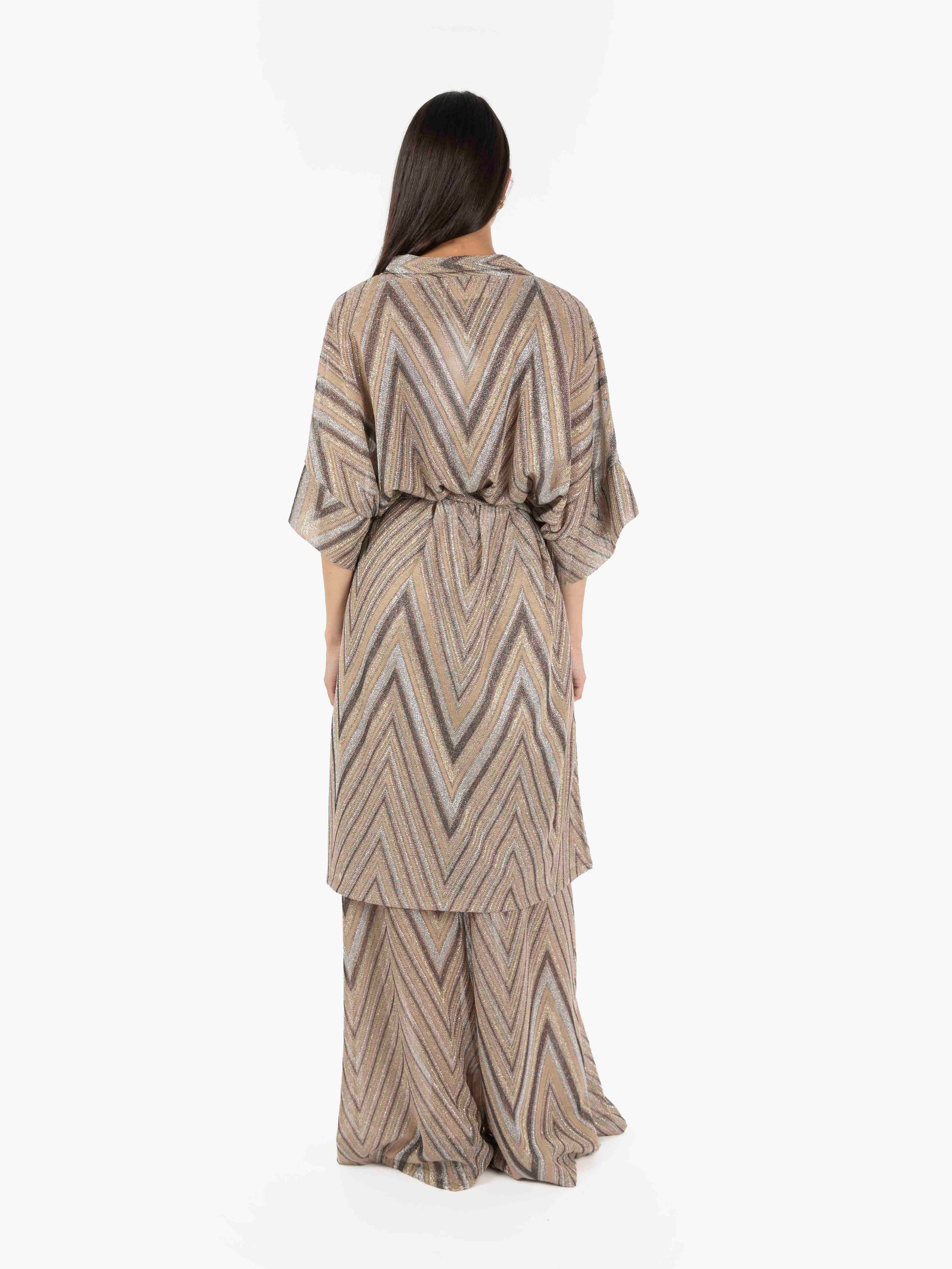 Kimono laminato oro