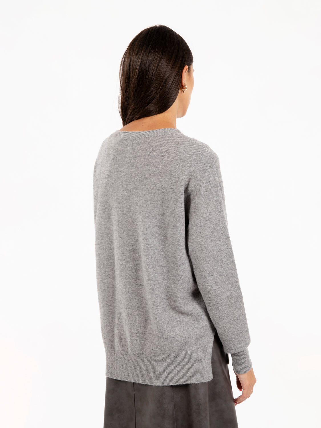 Light grey wool sweater