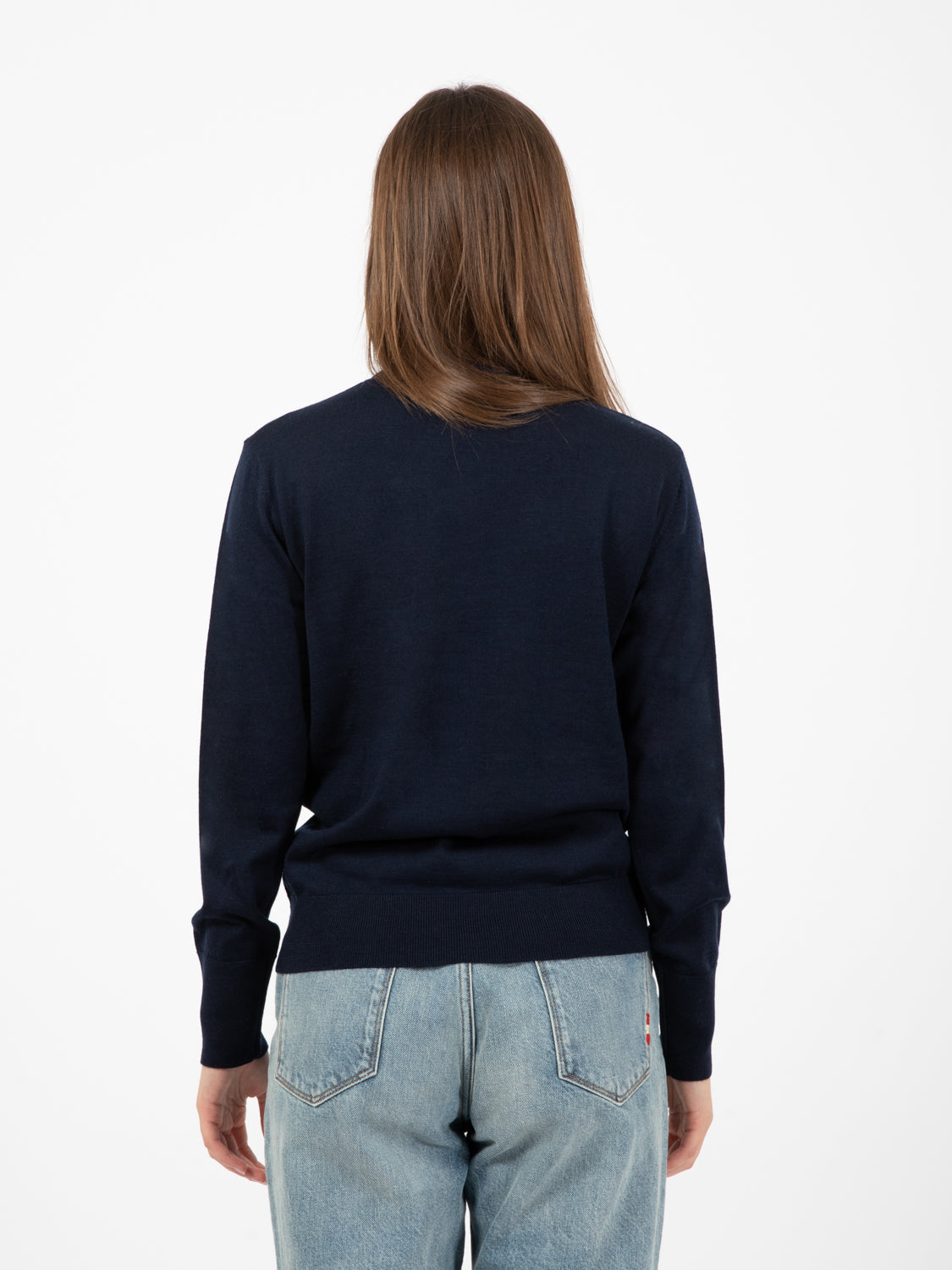 Light blue turtleneck sweater