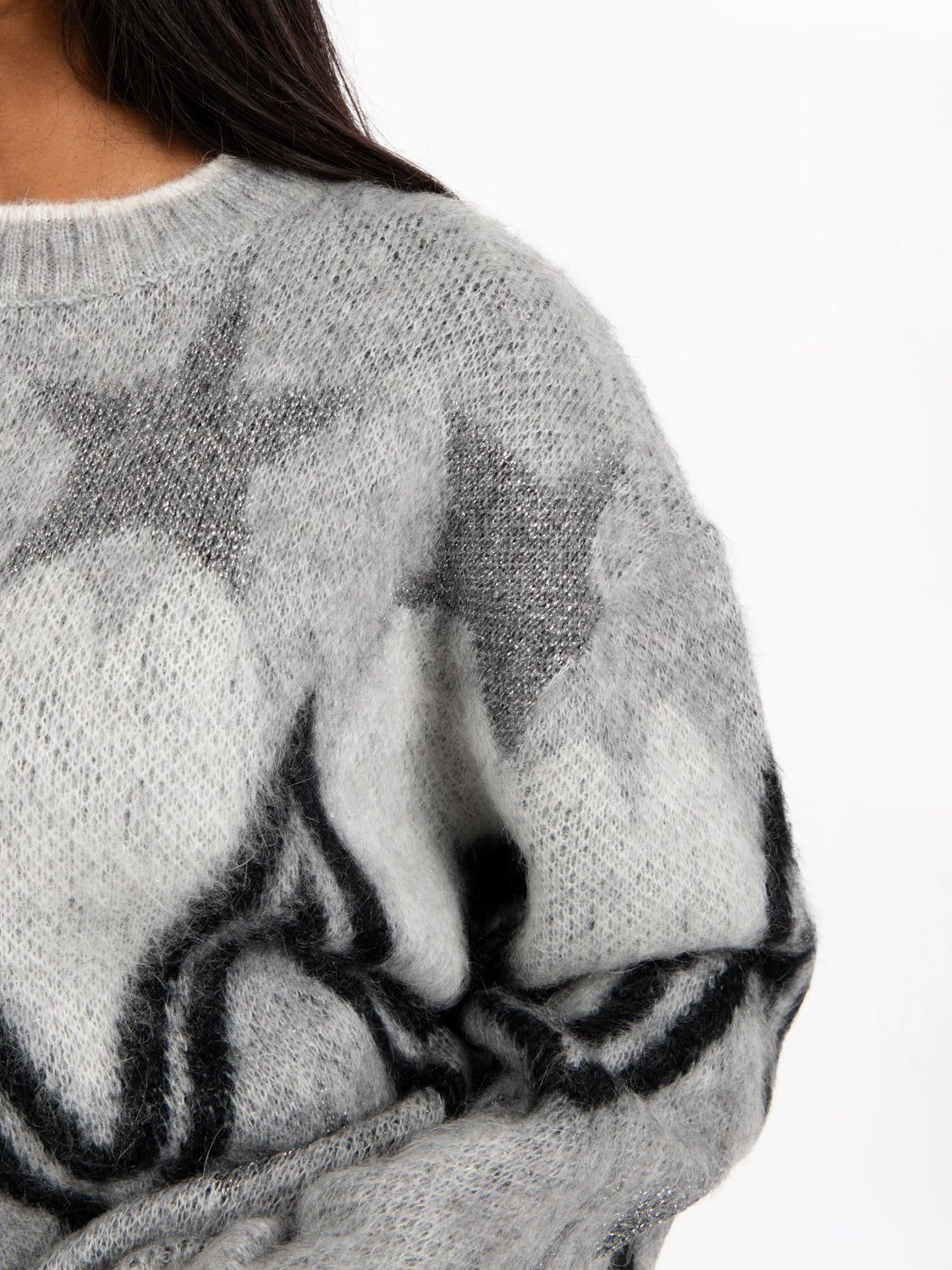 Oversized grey sweater