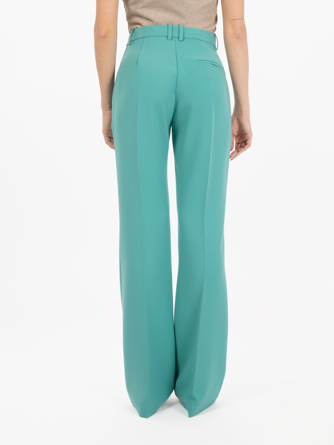Jade flared trousers
