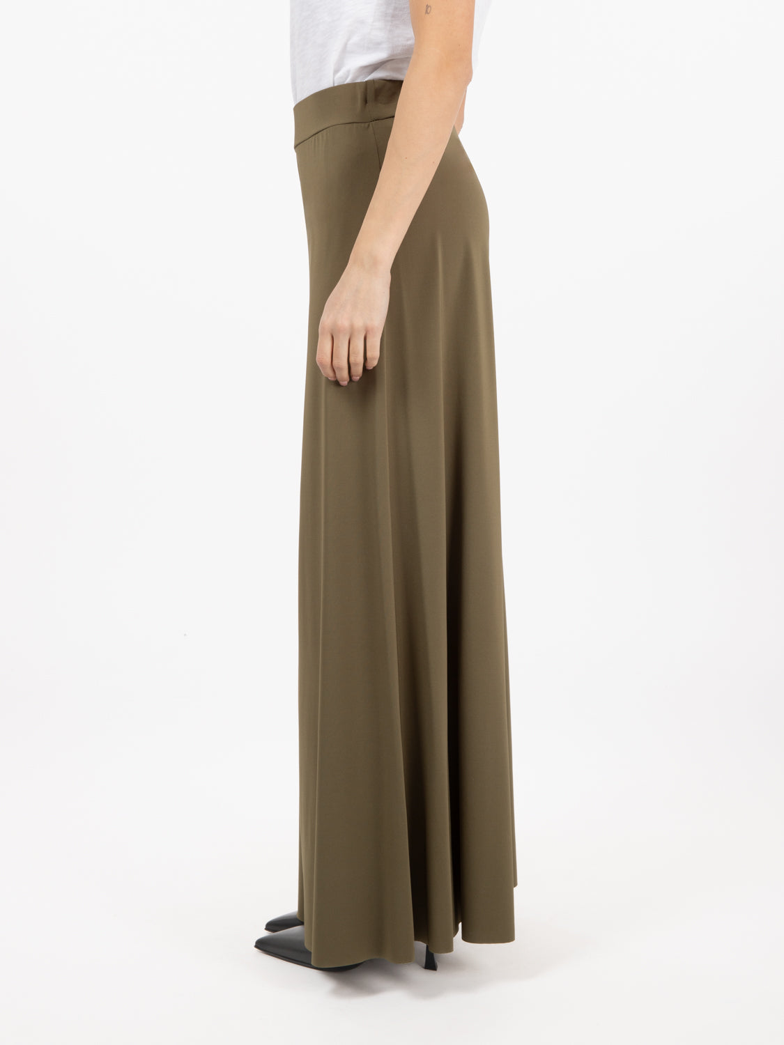 Military green soft trousers