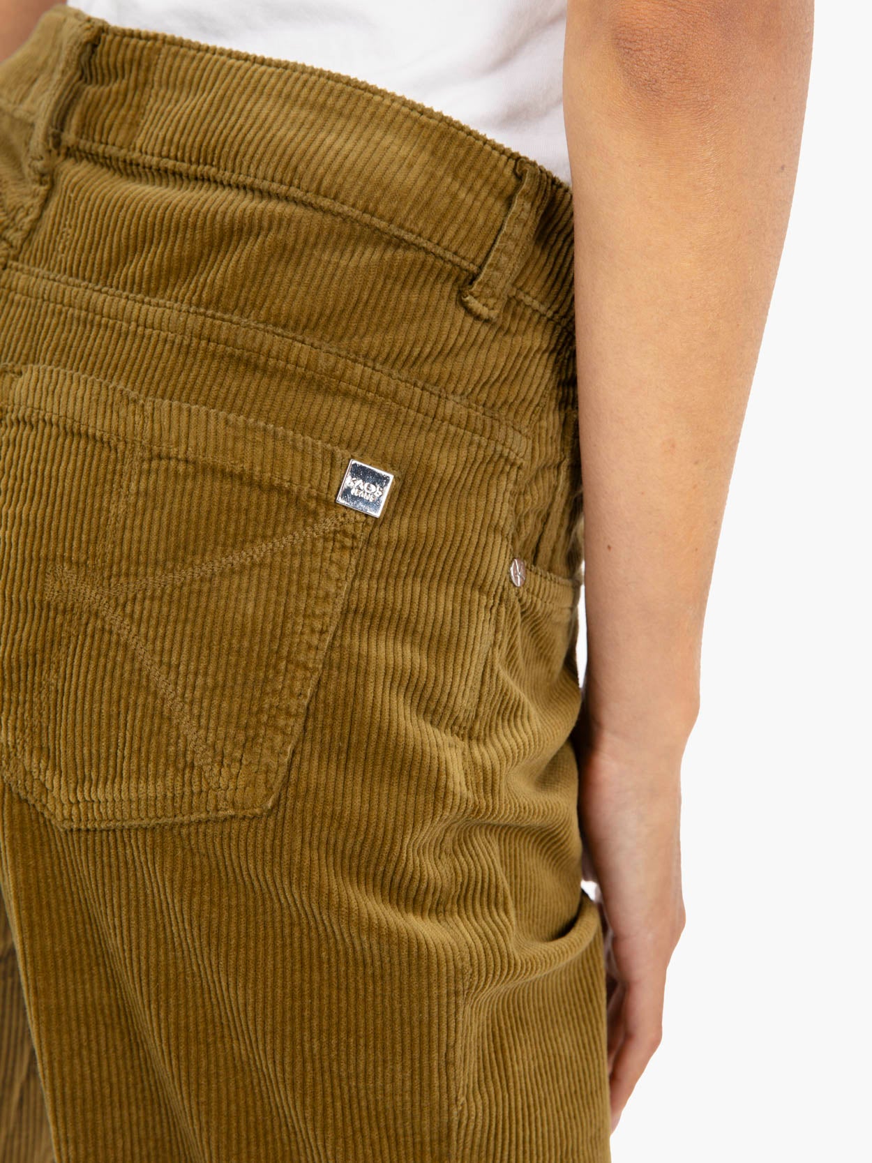 Oil velvet trumpet trousers