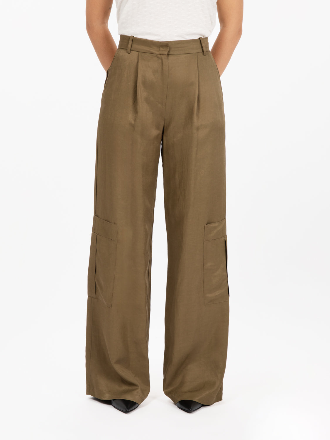 Pantaloni cargo militare