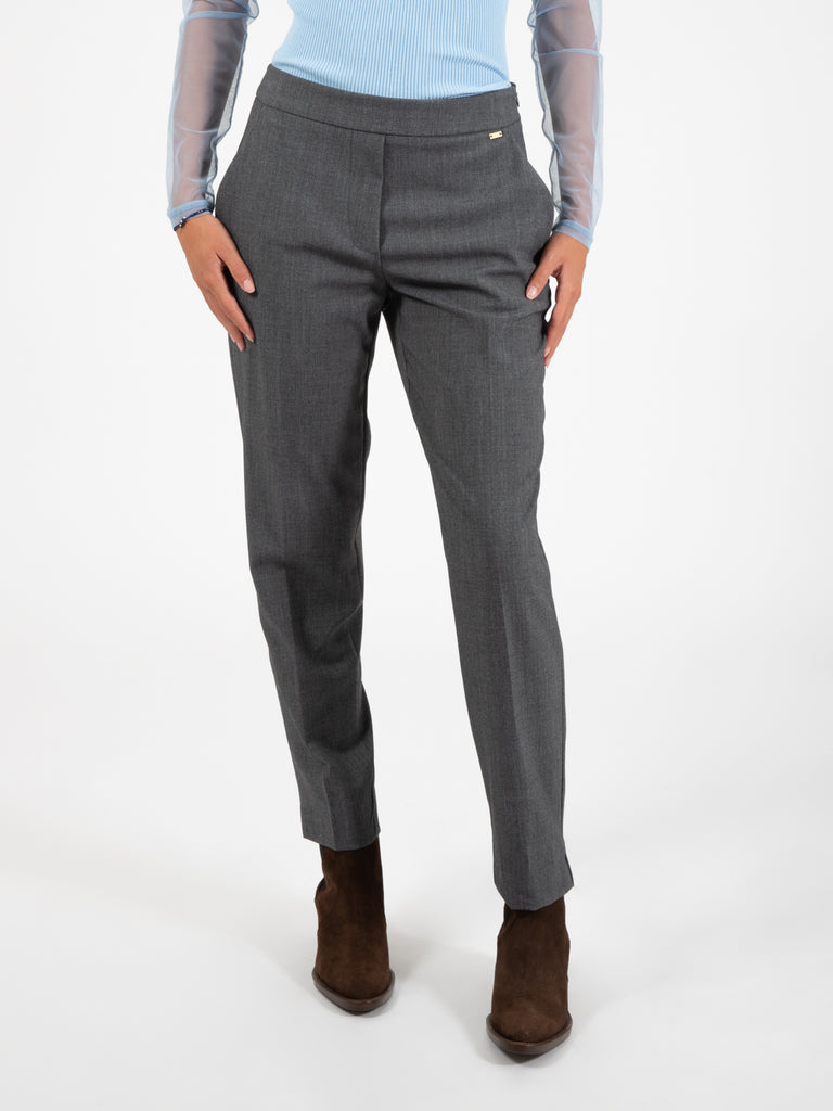 KAOS - Pantaloni skinny elastico grigio