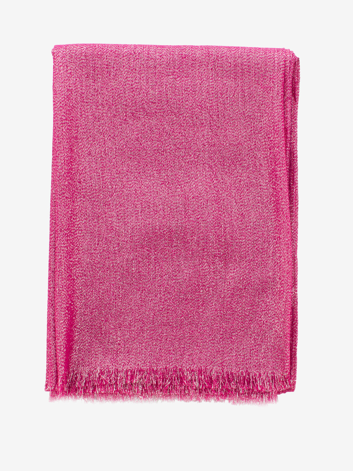 Pashmina con filo lurex fuxia