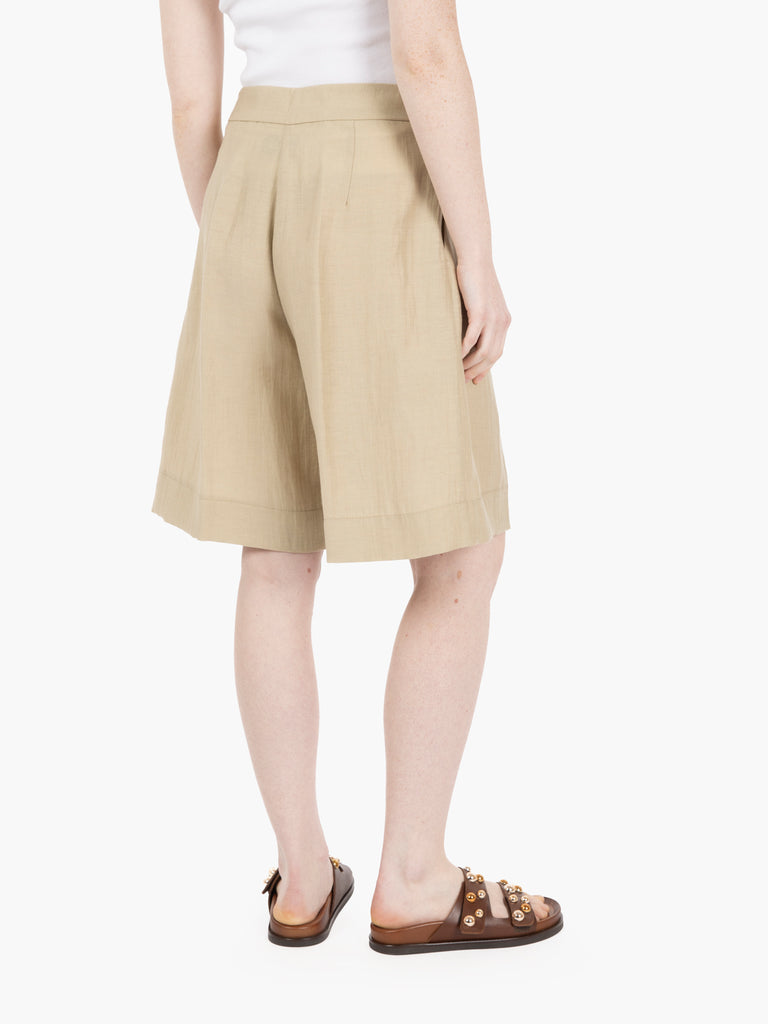 KAOS - Shorts in misto lino corda