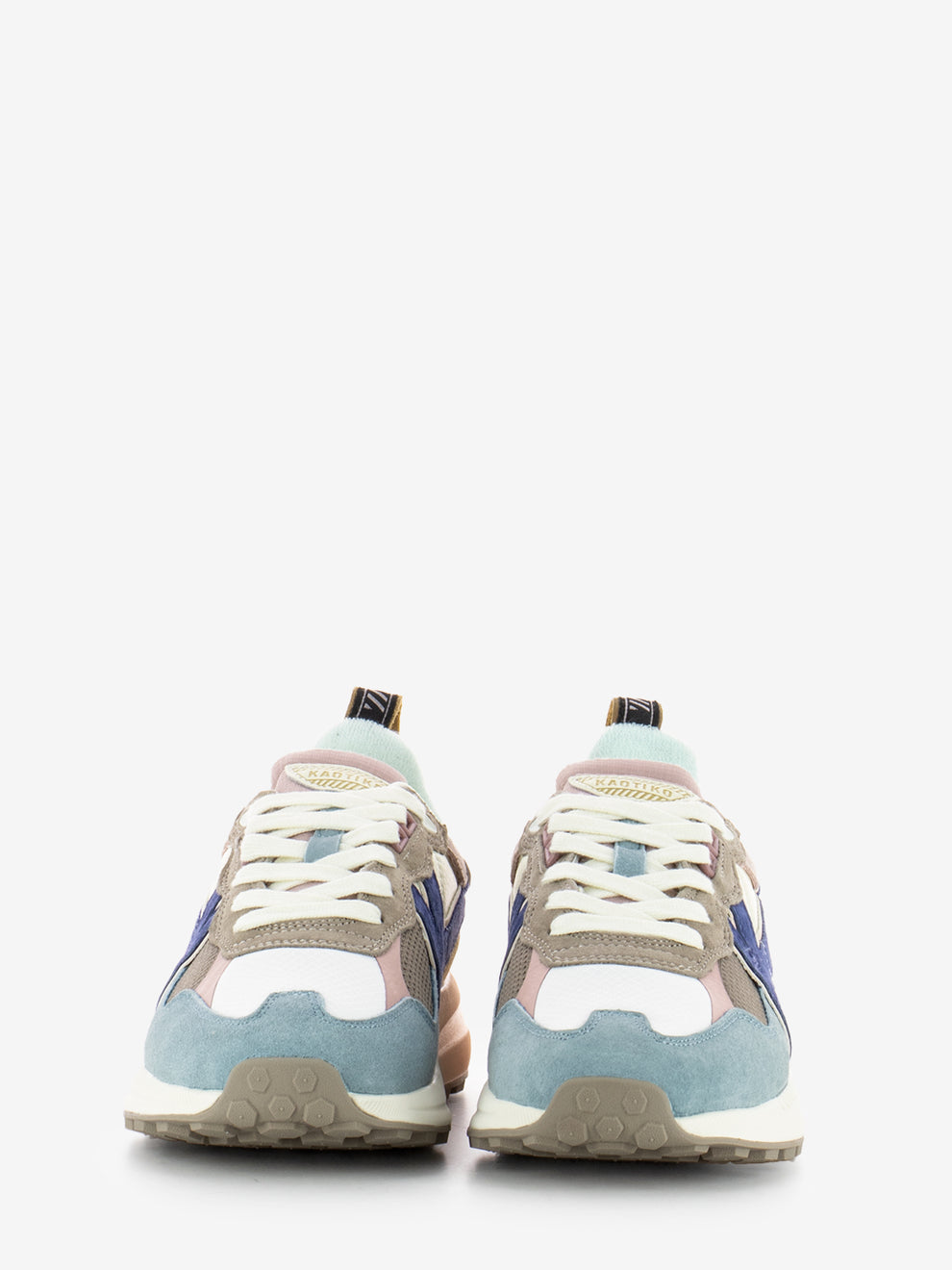 Detroit aquifer blue / pink sneakers