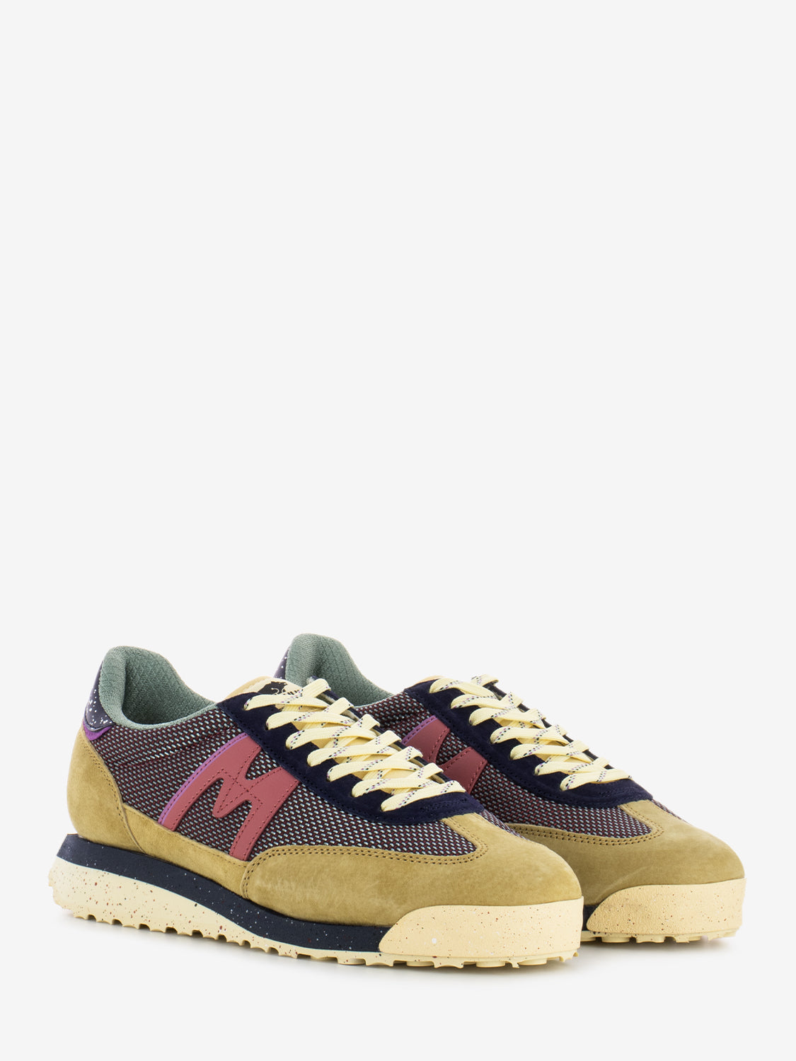 Mestari Control curry / mineral red sneakers