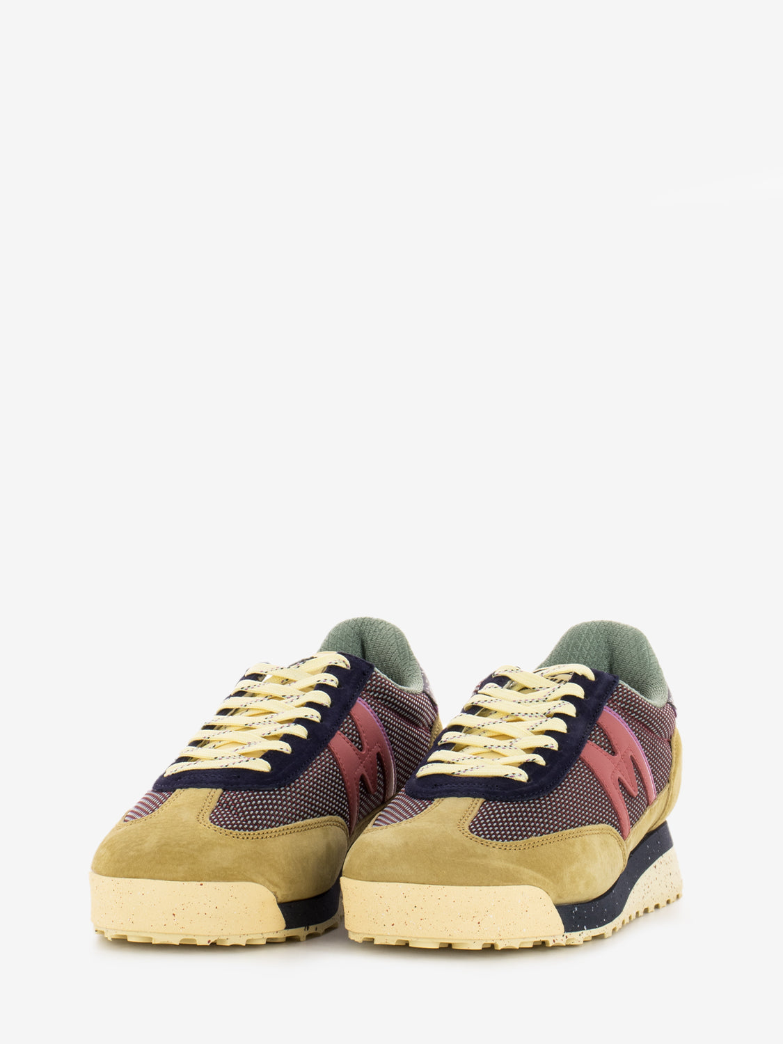 Mestari Control curry / mineral red sneakers