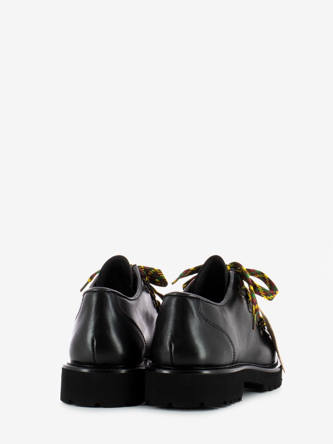 Polacchi low Merano in pelle nero