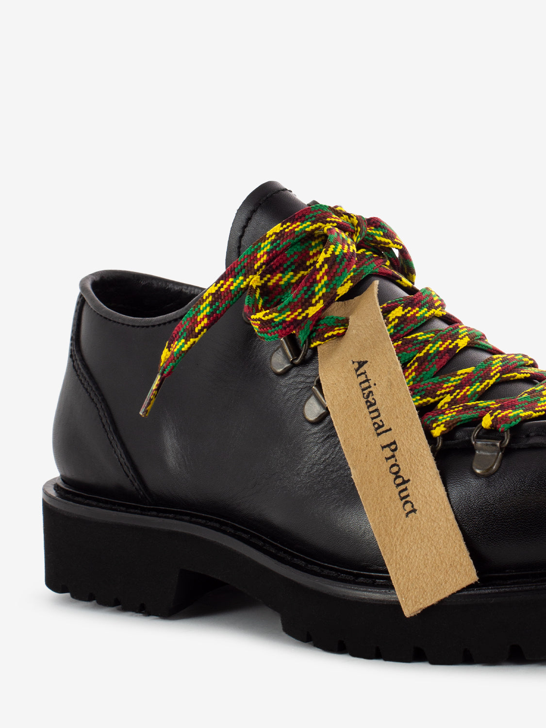 Polacchi low Merano in pelle nero