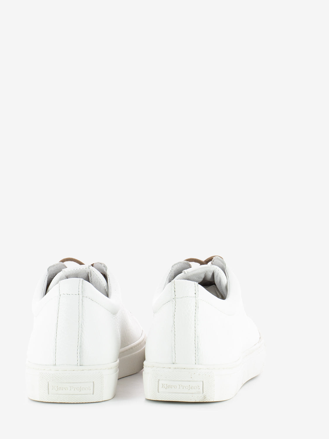 Sneakers in pelle bianca
