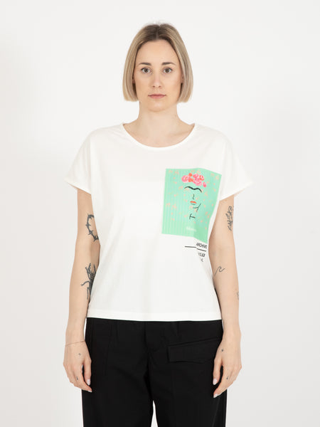 T-shirt Gallery Mexico over fit cream
