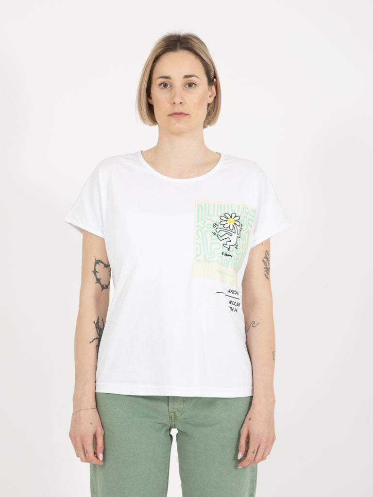KO SAMUI - T-shirt Gallery Pennsy over fit white