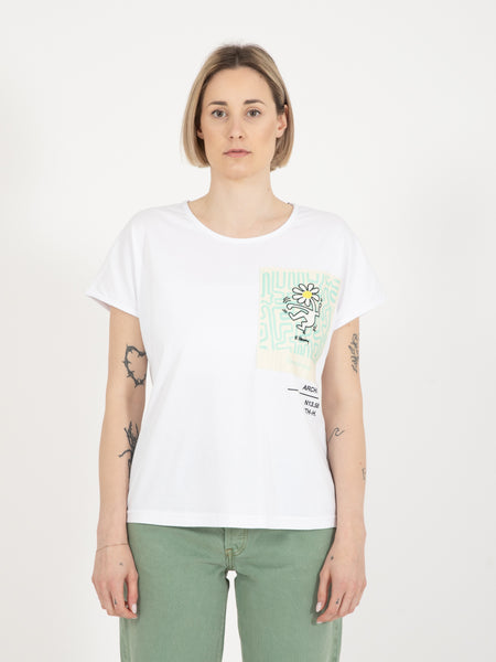 T-shirt Gallery Pennsy over fit white