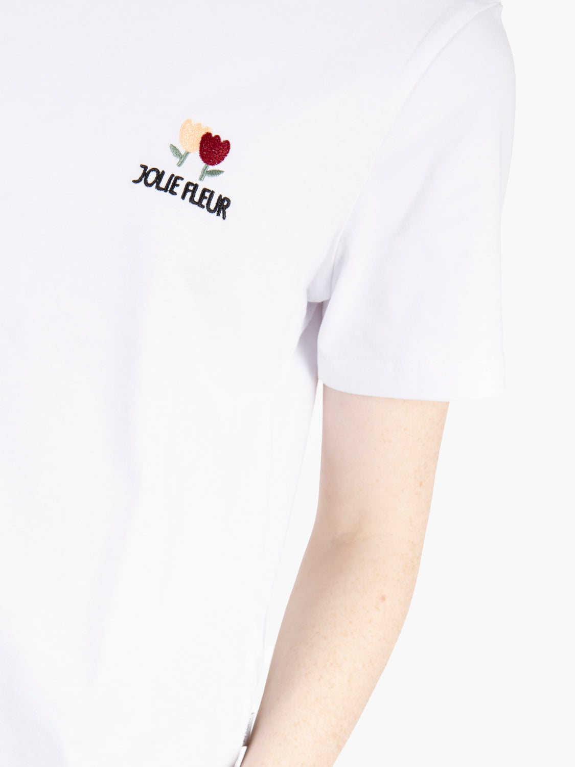 White regular fit Jolie t-shirt