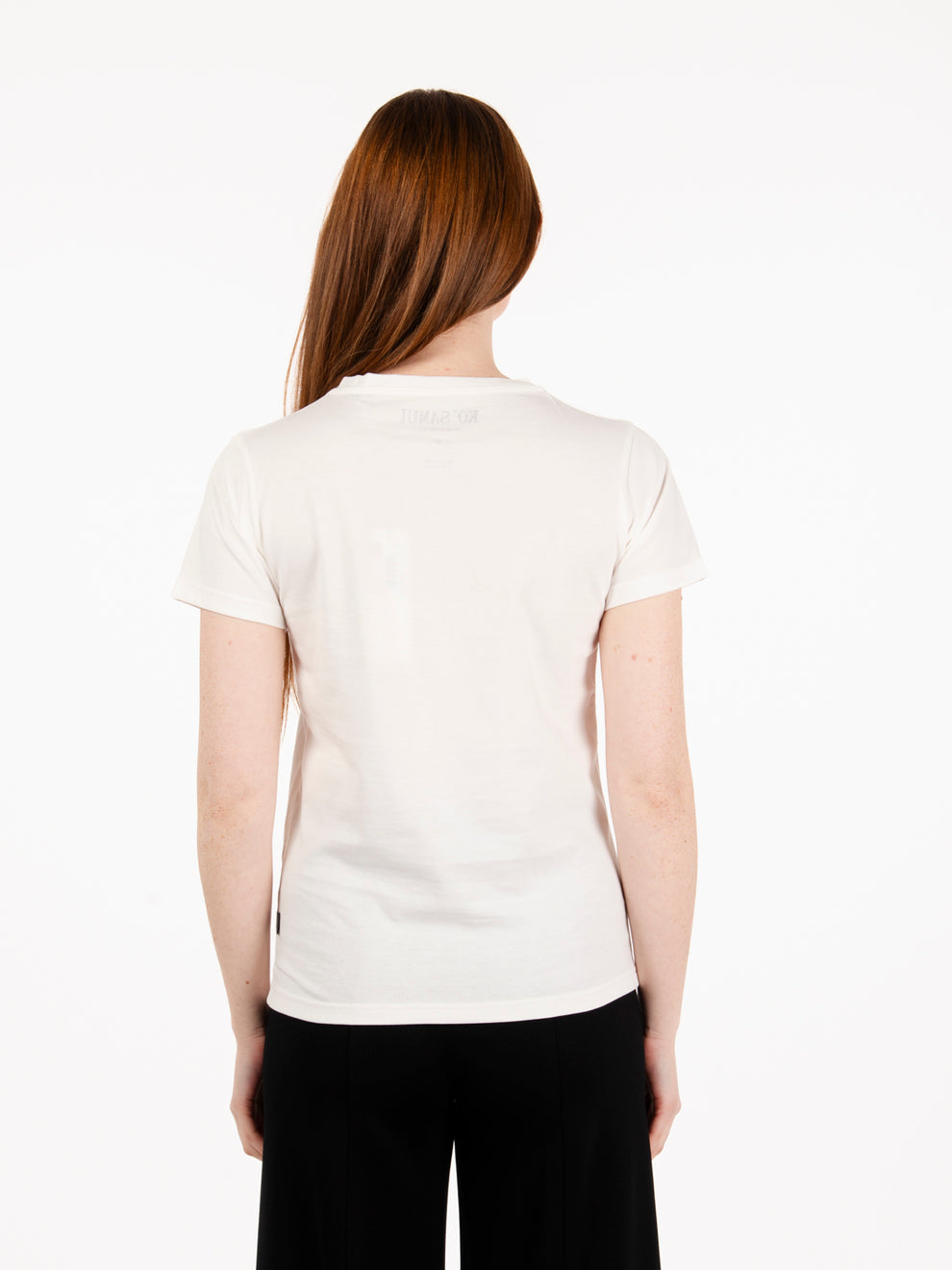 Monart slim fit cream / multicolor t-shirt