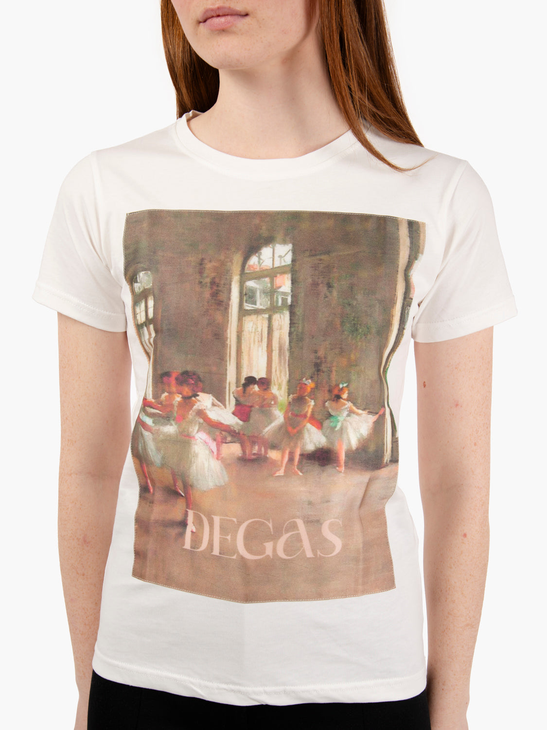 Monart slim fit cream / multicolor t-shirt