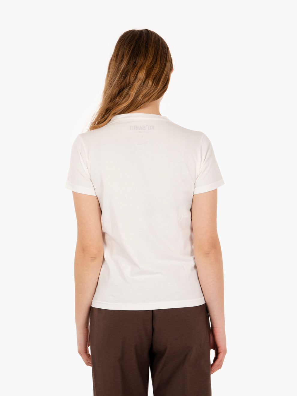 White / multicolor slim fit Renart t-shirt