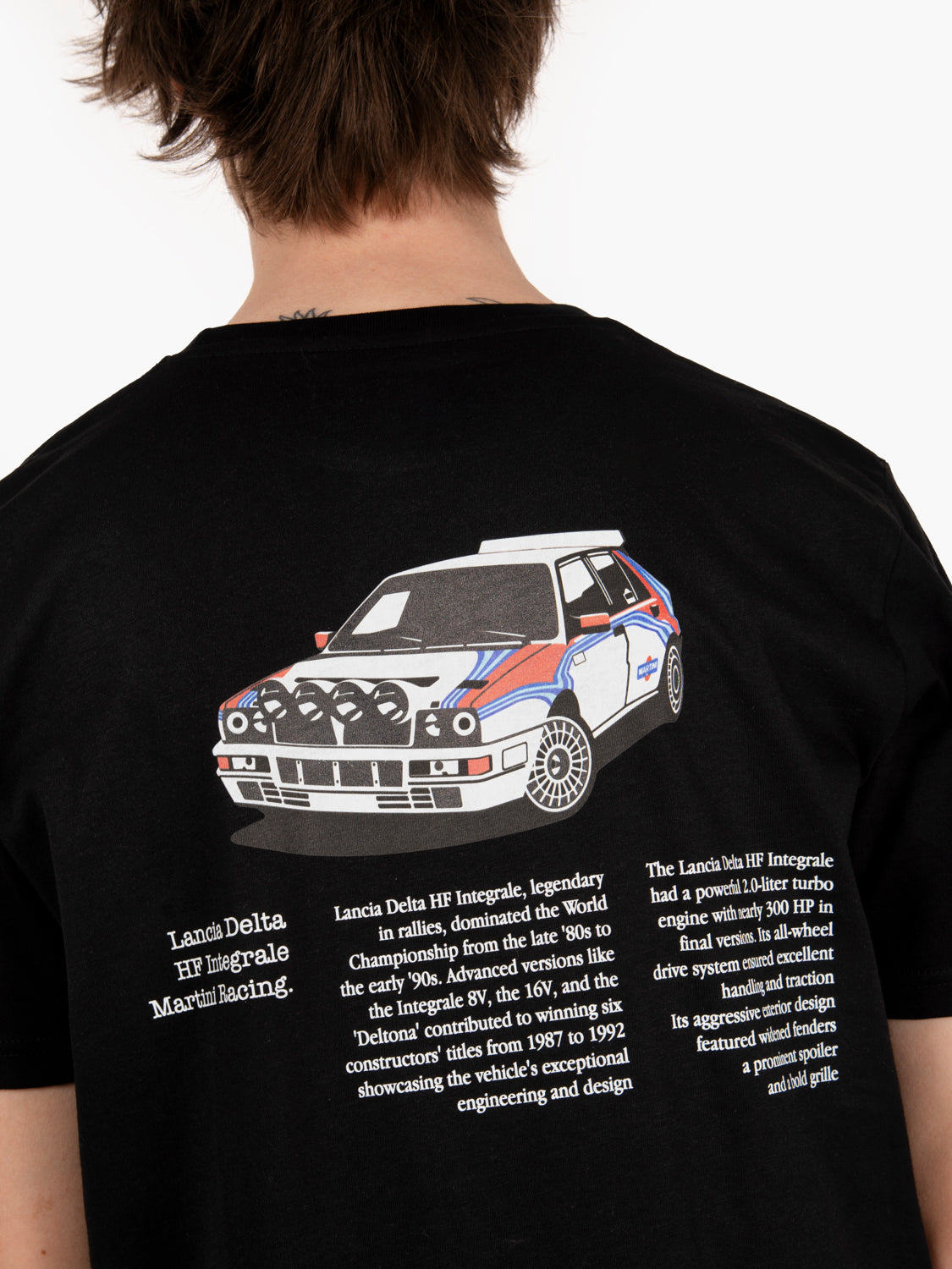 T-shirt S512 Lancia Delta Integrale Martini black