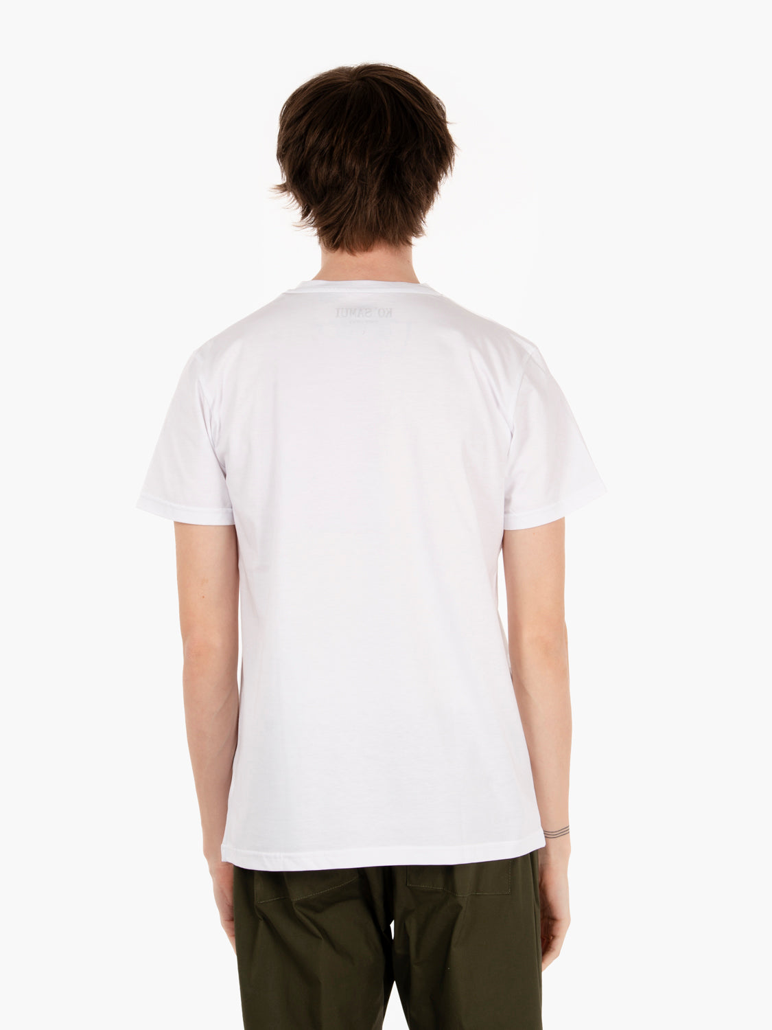T-shirt S573 New York bianco