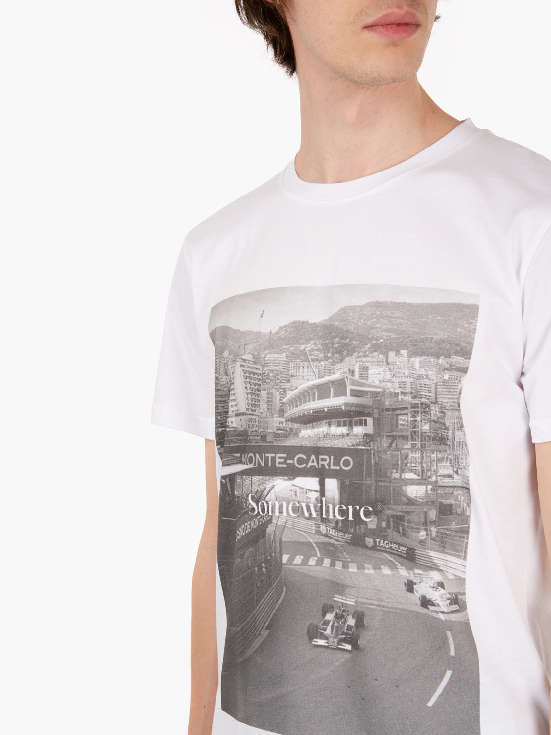T-shirt S573 slim GP bianco