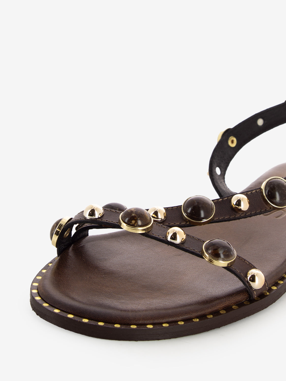 Sandali con pietre choco