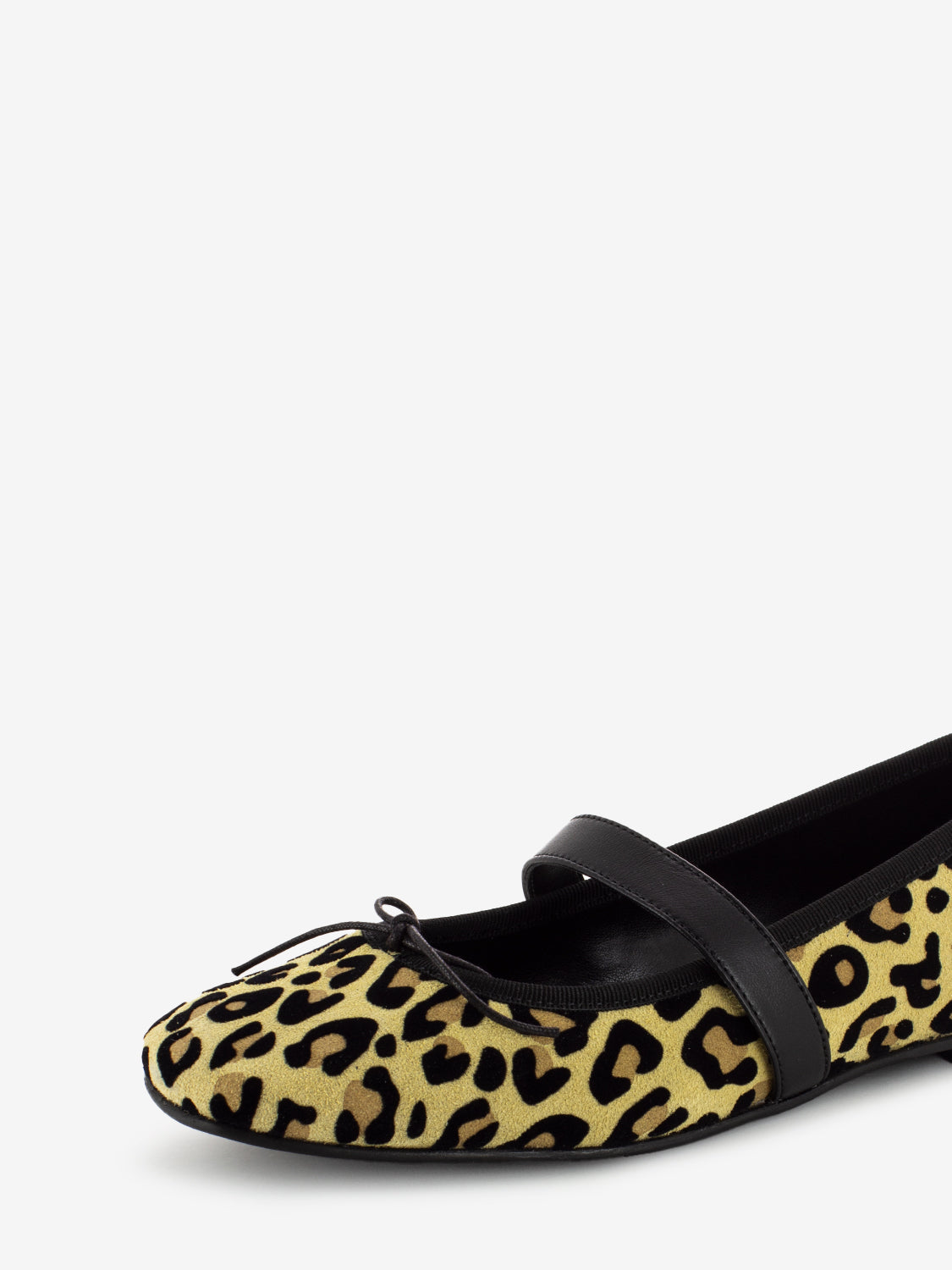 Ballerine animalier nere / beige